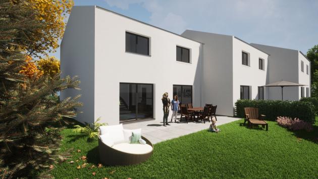 Bure, Jura - Maison contiguë 4.5 pièces 126.00 m2  dès CHF 595'000.-