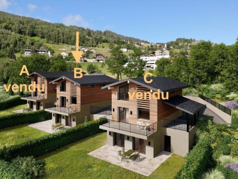 Vex, Valais - Chalet 4.5 pièces 168.00 m2 CHF 890'000.-